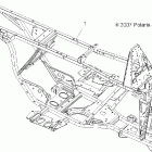 SCRAMBLER 500 4X4 - A08BG50AA Рама