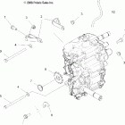 SCRAMBLER 500 4X4 - A08BG50AA Крепеж КПП