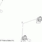 SCRAMBLER 500 4X4 - A08BG50AA Лампа фары