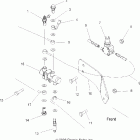 SPORTSMAN X2 500 EFI QUAD - A07TH50EA Brake, valve system