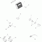 SPORTSMAN 6X6 - A08CL50AA Электрика, выключатели и датчики