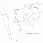 SPORTSMAN 800 HO EFI - A08MN76AF/AL/AQ/AR/AS/AT/AX Options, gun boot
