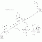 OUTLAW 450 - A08GJ45AA Вал руля и рулевые тяги