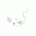 Rally 50 H2O Front brake caliper unit