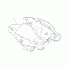 Scarabeo 50 2T (Minarelli Engine) Front body i - headlight support