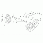 Scarabeo 50 2T (Minarelli Engine) Central crank-case set
