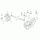 SR 50 H2O Central crank-case set