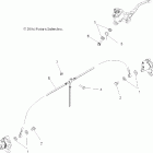 SPORTSMAN X2 500 EFI QUAD - A07TH50EA Brake lines, front