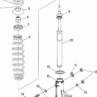 TRAIL BOSS 330 - A07CA32AA Suspension, strut, front