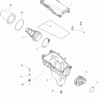 OUTLAW 525 - A07GP52AA/AB Воздухозаборник