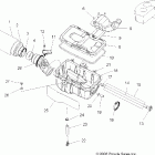 SPORTSMAN 700 EFI - A07MH68AX/AY/AZ Воздушный фильтр