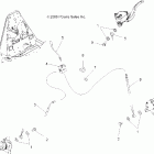 SPORTSMAN X2 800 EFI - A07TH76AU/TN76AF/AL/AU Brake lines, front