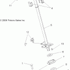 SPORTSMAN X2 500 EFI QUAD - A07TH50EA Рулевой вал
