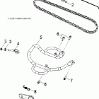 SPORTSMAN 90 - A07FA09AA/AB Цепь