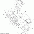PREDATOR 500/LE - A07GJ50AA/AB/AC Цилиндр двигателя