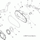SPORTSMAN X2 500 EFI QUAD - A07TH50EA Кожух сцепления