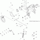 PREDATOR 500/LE - A07GJ50AA/AB/AC Brake, rear