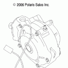 SPORTSMAN X2 800 EFI - A07TH76AU/TN76AF/AL/AU Gearcase, mounting, front (demand drive)