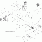 SPORTSMAN X2 800 EFI - A07TH76AU/TN76AF/AL/AU Brake, rear and foot pedal