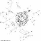 SCRAMBLER 500 2X4 INTL - A07BA50FA Крепление КПП