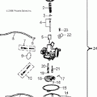 PREDATOR 50 - A07KA05CA/CB/CD Карбюратор