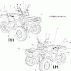SPORTSMAN 500 EFI INTL - A07MH50FC Наклейки