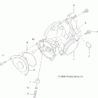 SPORTSMAN X2 500 EFI QUAD - A07TH50EA Корпус дросселя