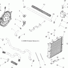 SPORTSMAN 500 EFI INTL - A07MH50FC Система охлаждения
