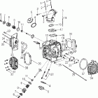 PREDATOR 50 - A07KA05CA/CB/CD Головка цилиндра двигателя