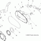 SPORTSMAN X2 800 EFI - A07TH76AU/TN76AF/AL/AU Кожух сцепления