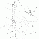 SPORTSMAN 800 EFI INTL - A07MH76FA Brake, valve system