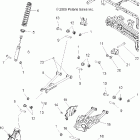 SPORTSMAN X2 500 EFI QUAD - A07TH50EA Подвеска задняя