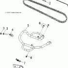 SPORTSMAN 90 - A08FA09AA/AB/AC Цепь привода
