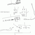 PREDATOR 500/LE - A07GJ50AA/AB/AC Brake, hand, front