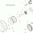 SPORTSMAN X2 800 EFI - A07TH76AU/TN76AF/AL/AU Колесо заднее