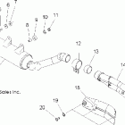 PREDATOR 500/LE - A07GJ50AA/AB/AC Глушитель