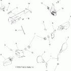 SPORTSMAN 500 EFI INTL - A07MH50FC Turn signals / mirrors / horn