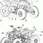 OUTLAW 90 - A07KA09AA/AB/AD Наклейки