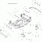 SPORTSMAN X2 800 EFI - A07TH76AU/TN76AF/AL/AU Box, rear