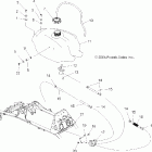 PREDATOR 500/LE - A07GJ50AA/AB/AC Топливный бак