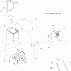 SPORTSMAN X2 800 EFI - A07TH76AU/TN76AF/AL/AU Electrical, battery box