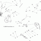 SPORTSMAN 800 EFI - A07MH76AL/AQ/AX/AY/AZ/MN76AF/AT/AY Brake, foot