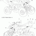 OUTLAW 525 - A07GP52AA/AB Наклейки
