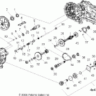 HAWKEYE 2X4/4X4 INTL - A07LB27FA/LH27FB Transmission internals