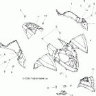 OUTLAW 525 - A07GP52AA/AB Cab, front and side panels