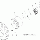 SPORTSMAN 500 EFI INTL - A07MH50FC Колесо переднее