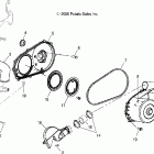 SCRAMBLER 500 4X4 - A07BG50AA/FA Кожух сцепления