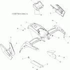 SPORTSMAN X2 800 EFI - A07TH76AU/TN76AF/AL/AU Cab, front