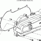 SPORTSMAN 90 - A07FA09AA/AB Кик стартер