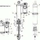 PREDATOR 500/LE - A07GJ50AA/AB/AC Shock, rear (7043176)